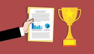 Entrega de premios por Logo del sindicato