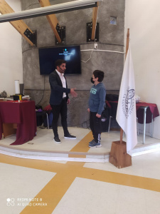 celebración navideña en el Instituto Tecnológico UCSC, sede Cañete.