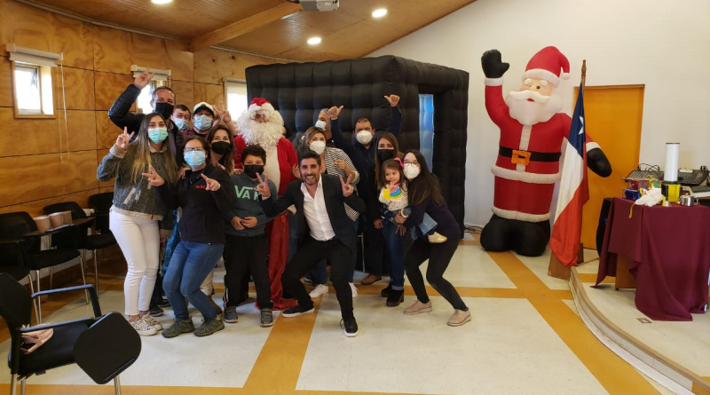 celebración navideña en el Instituto Tecnológico UCSC, sede Cañete.