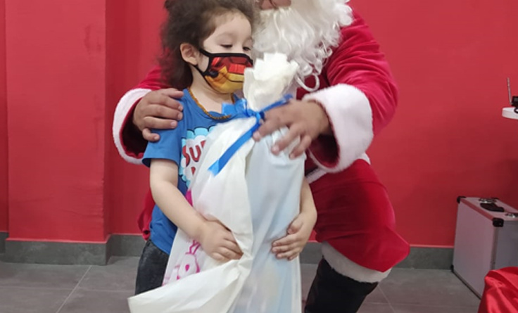 Segunda estación del trineo navideño: Los Ángeles