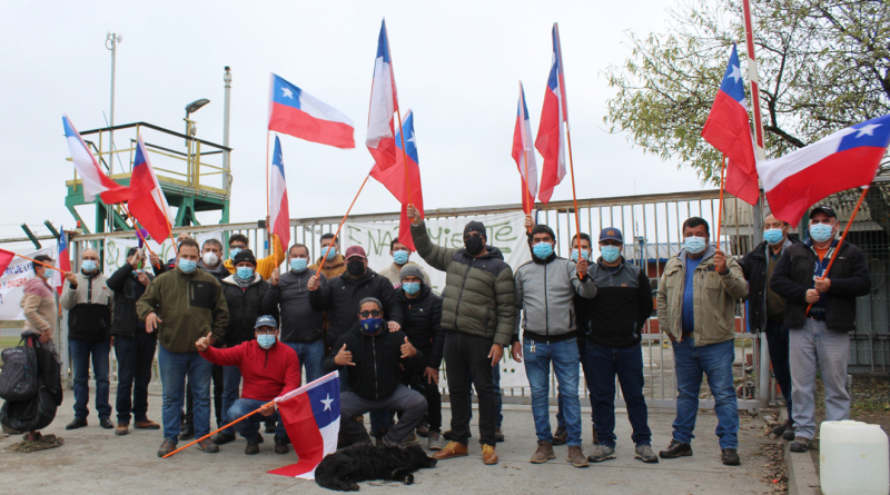 Huelga de contratistas de ENAP recibe apoyo del Sindicato UCSC