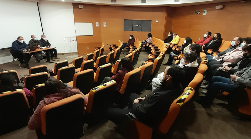 Sincero encuentro de Directiva con trabajadores del IT Talcahuano