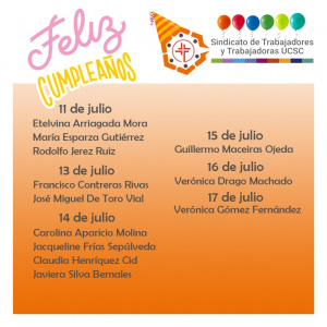 saludo cumpleaños