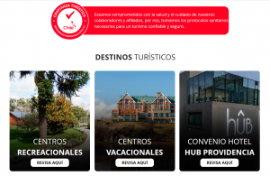Convenios Centros Turìsticos Caja Los Andes
