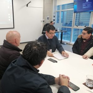 Reunión con Seremi de Transporte y Telecomunicaciones.