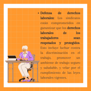 ¿Qué es un sindicato de trabajadores y trabajadoras?